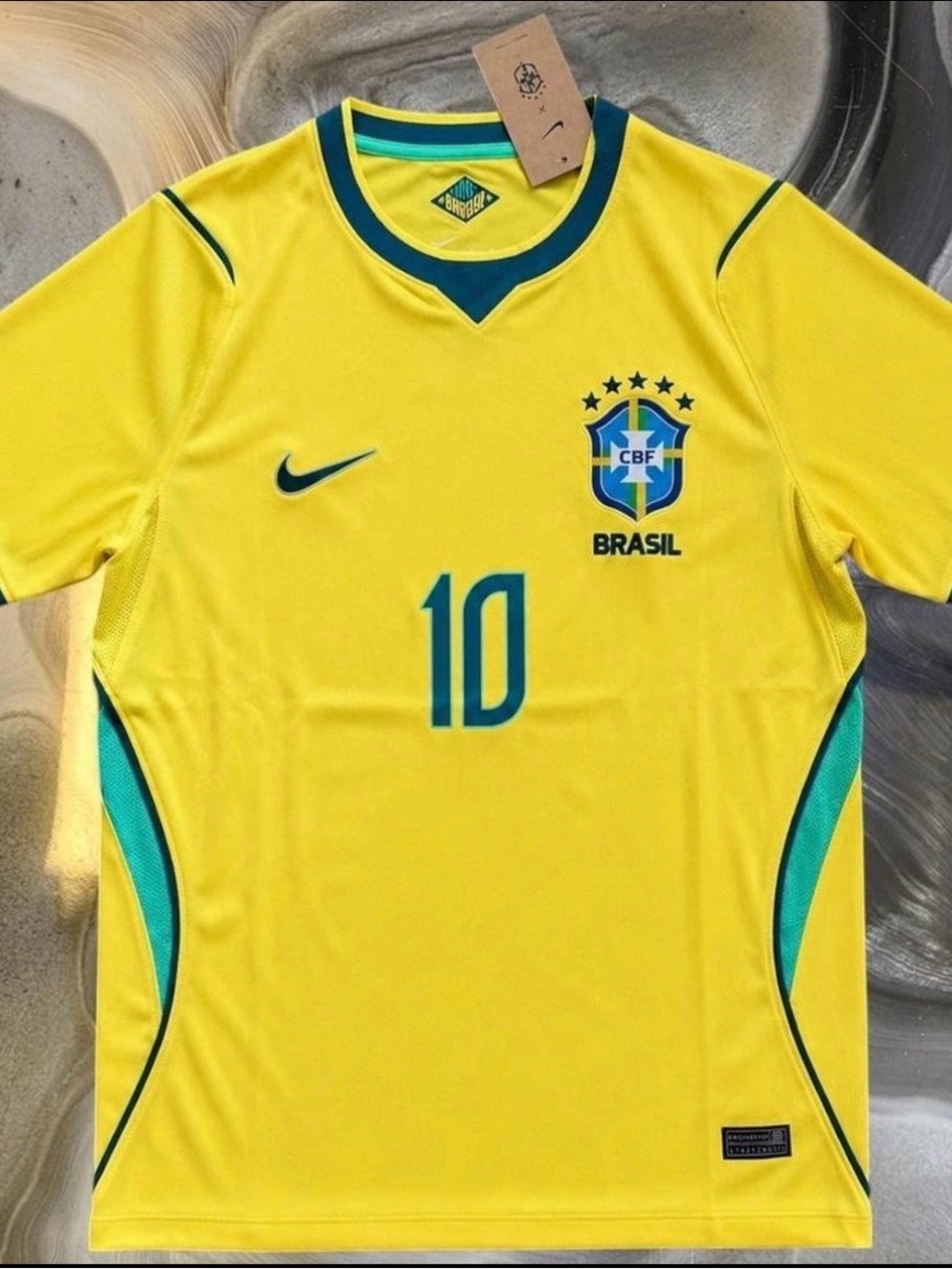 Neymar Jr #10 Brazil World Cup 2026 Jersey